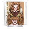 retro raphtalia the rising of the shield hero anime for men women lotus leafal transparent - Anime Shower Curtains