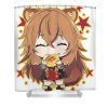 retro raphtalia the rising of the shield hero fantasy anime for men women lotus leafal transparent - Anime Shower Curtains