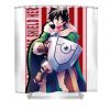 retro the rising of the shield hero naofumi adventure manga series lotus leafal transparent - Anime Shower Curtains