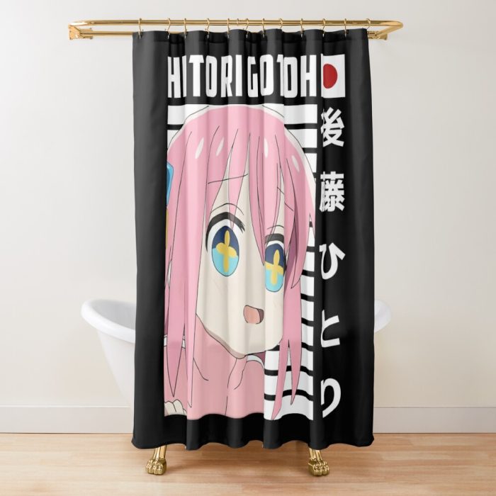 urshower curtain closedsquare1000x1000.1 107 - Anime Shower Curtains