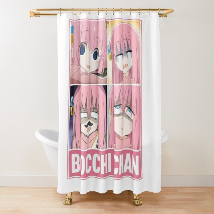 urshower curtain closedsquare1000x1000.1 109 - Anime Shower Curtains