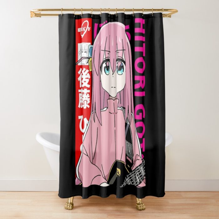 urshower curtain closedsquare1000x1000.1 114 - Anime Shower Curtains