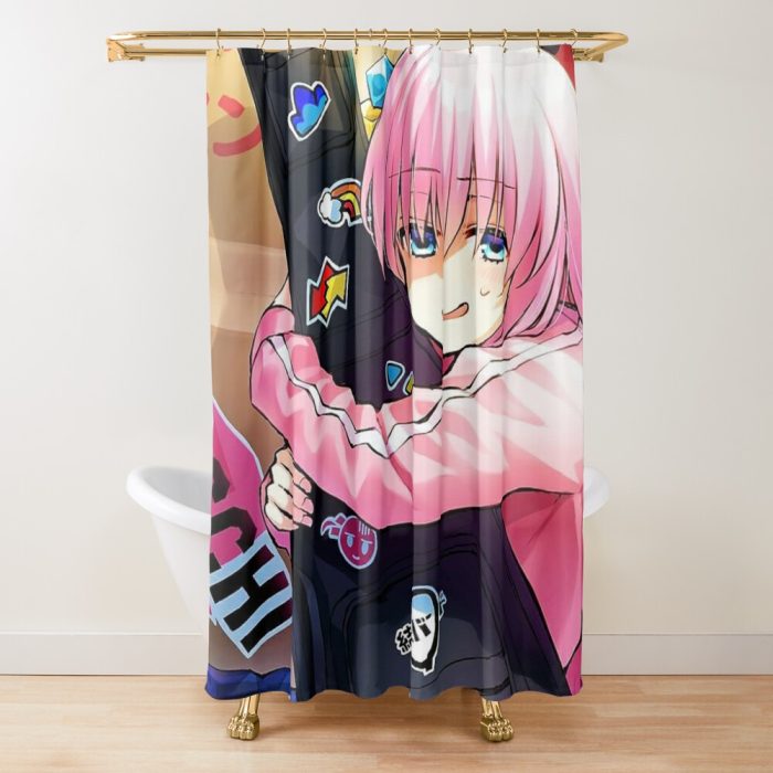 urshower curtain closedsquare1000x1000.1 115 - Anime Shower Curtains