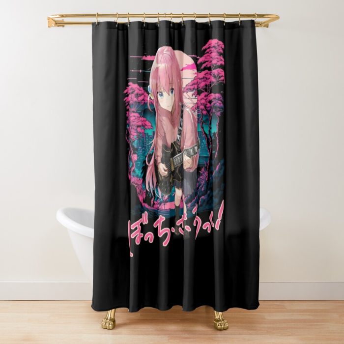 urshower curtain closedsquare1000x1000.1 117 - Anime Shower Curtains