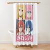 urshower curtain closedsquare1000x1000.1 124 - Anime Shower Curtains