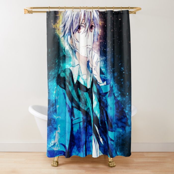 urshower curtain closedsquare1000x1000.1 128 - Anime Shower Curtains