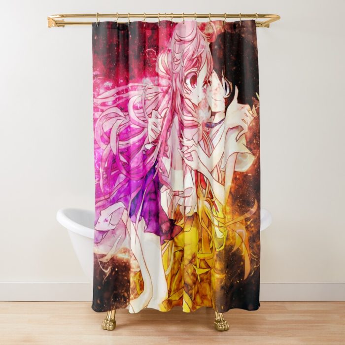 urshower curtain closedsquare1000x1000.1 129 - Anime Shower Curtains