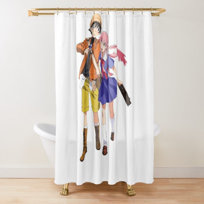 urshower curtain closedsquare1000x1000.1 147 - Anime Shower Curtains