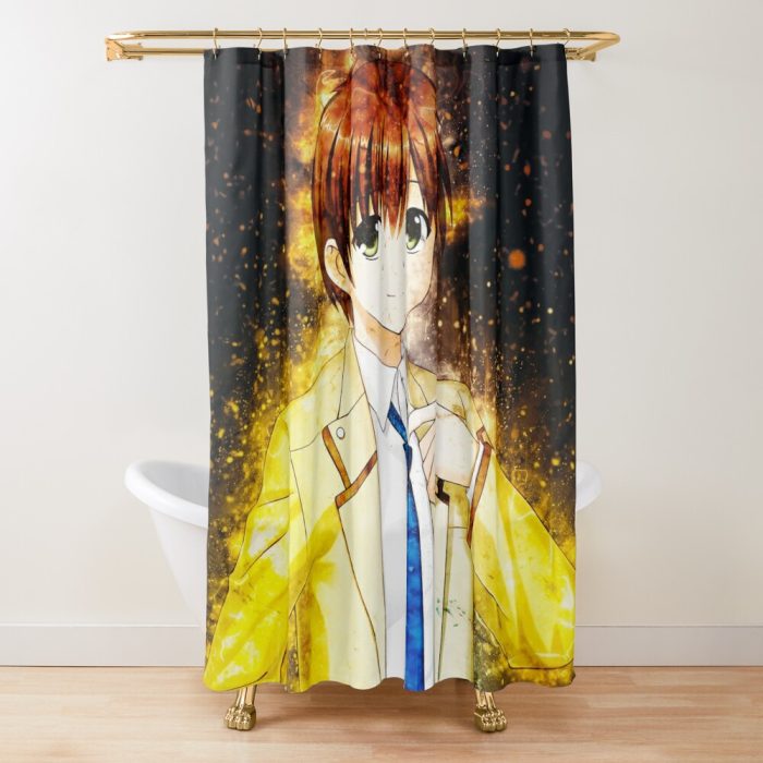 urshower curtain closedsquare1000x1000.1 15 - Anime Shower Curtains