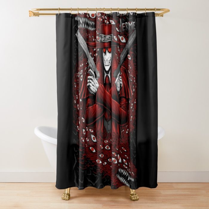 urshower curtain closedsquare1000x1000.1 174 - Anime Shower Curtains