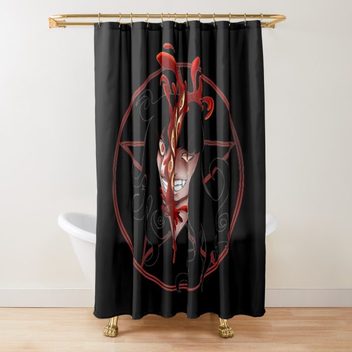 urshower curtain closedsquare1000x1000.1 191 - Anime Shower Curtains