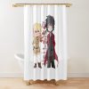 urshower curtain closedsquare1000x1000.1 199 - Anime Shower Curtains