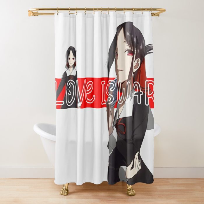 urshower curtain closedsquare1000x1000.1 208 - Anime Shower Curtains