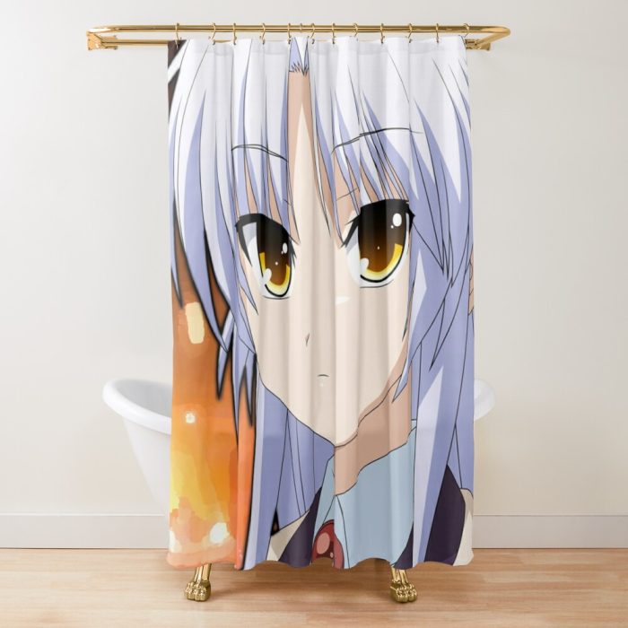 urshower curtain closedsquare1000x1000.1 25 - Anime Shower Curtains