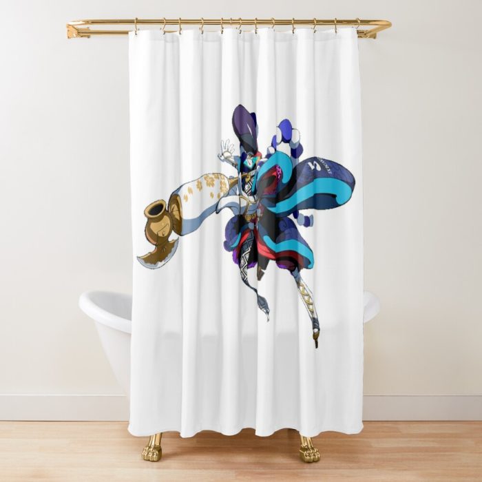 urshower curtain closedsquare1000x1000.1 269 - Anime Shower Curtains