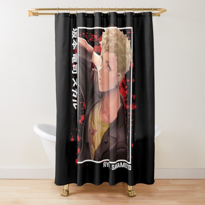 urshower curtain closedsquare1000x1000.1 279 - Anime Shower Curtains