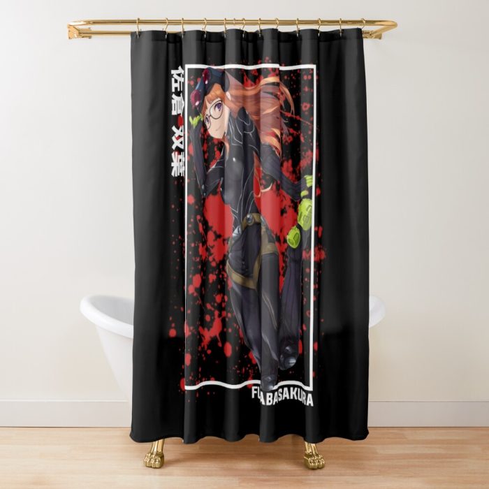 urshower curtain closedsquare1000x1000.1 288 - Anime Shower Curtains