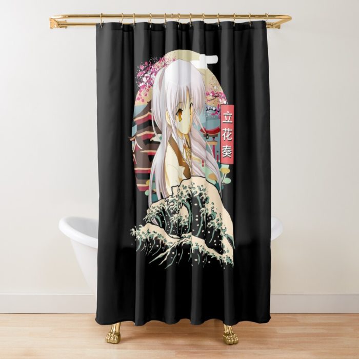 urshower curtain closedsquare1000x1000.1 3 - Anime Shower Curtains