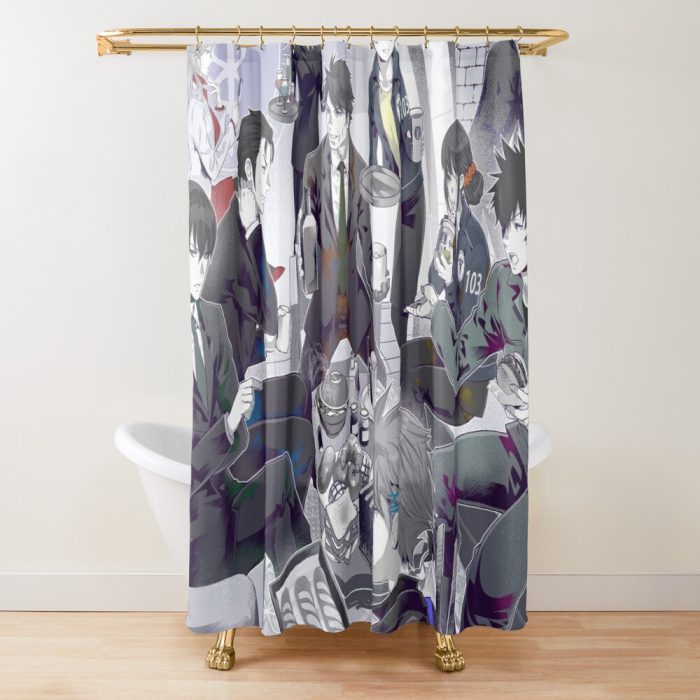 urshower curtain closedsquare1000x1000.1 303 - Anime Shower Curtains