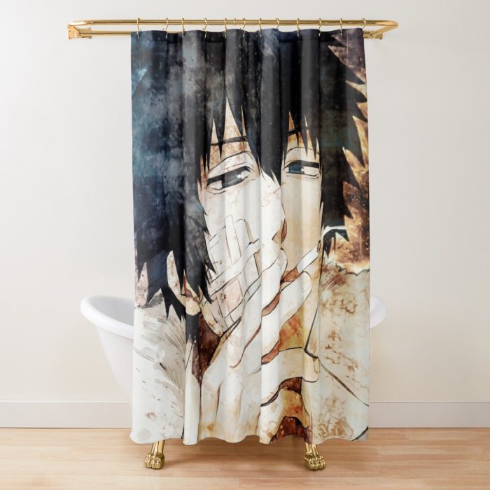 urshower curtain closedsquare1000x1000.1 313 - Anime Shower Curtains