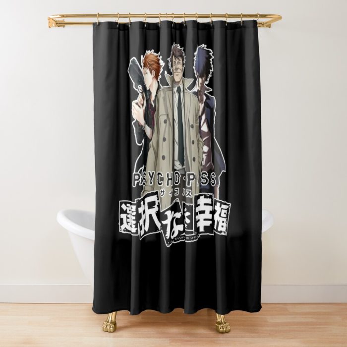 urshower curtain closedsquare1000x1000.1 326 - Anime Shower Curtains