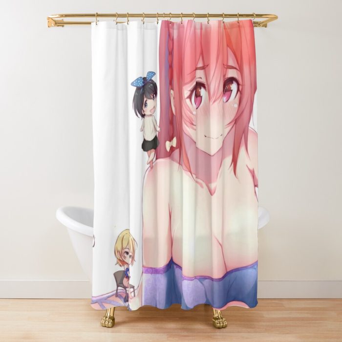 urshower curtain closedsquare1000x1000.1 351 - Anime Shower Curtains