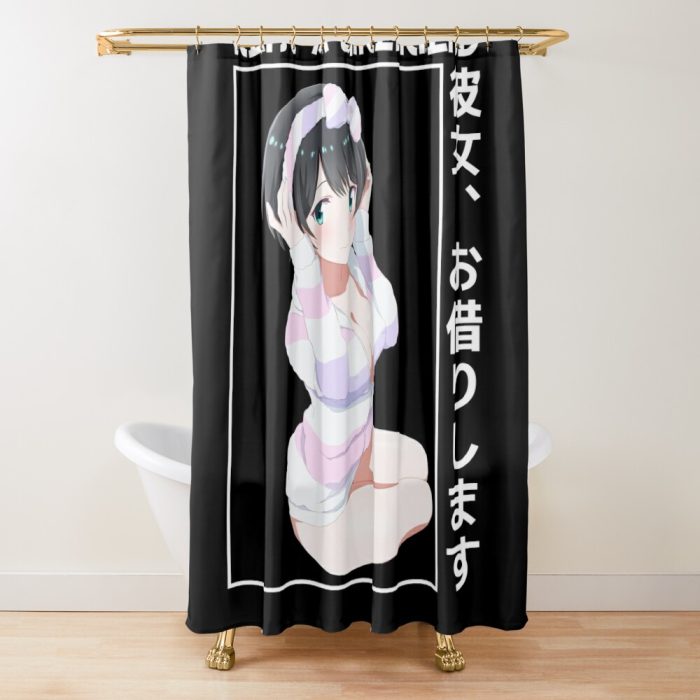 urshower curtain closedsquare1000x1000.1 352 - Anime Shower Curtains