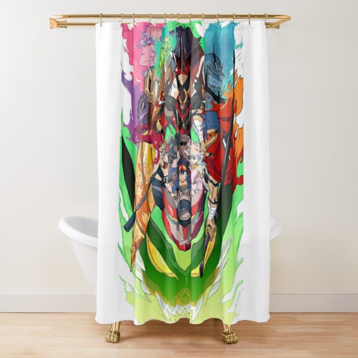 urshower curtain closedsquare1000x1000.1 356 - Anime Shower Curtains