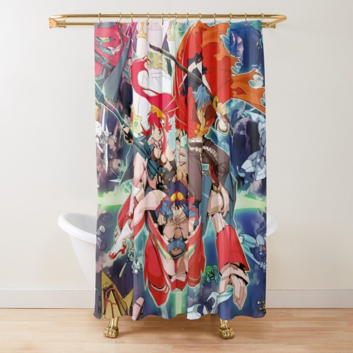 urshower curtain closedsquare1000x1000.1 360 - Anime Shower Curtains