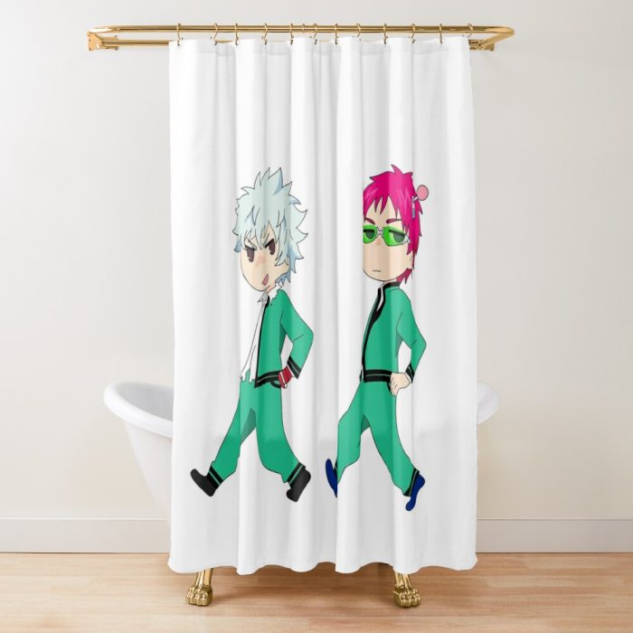 urshower curtain closedsquare1000x1000.1 393 - Anime Shower Curtains