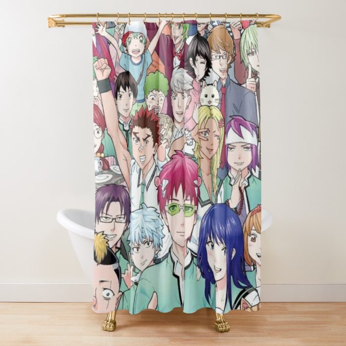 urshower curtain closedsquare1000x1000.1 398 - Anime Shower Curtains