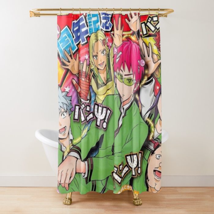 urshower curtain closedsquare1000x1000.1 406 - Anime Shower Curtains