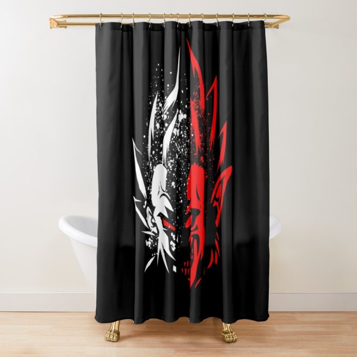 urshower curtain closedsquare1000x1000.1 411 - Anime Shower Curtains