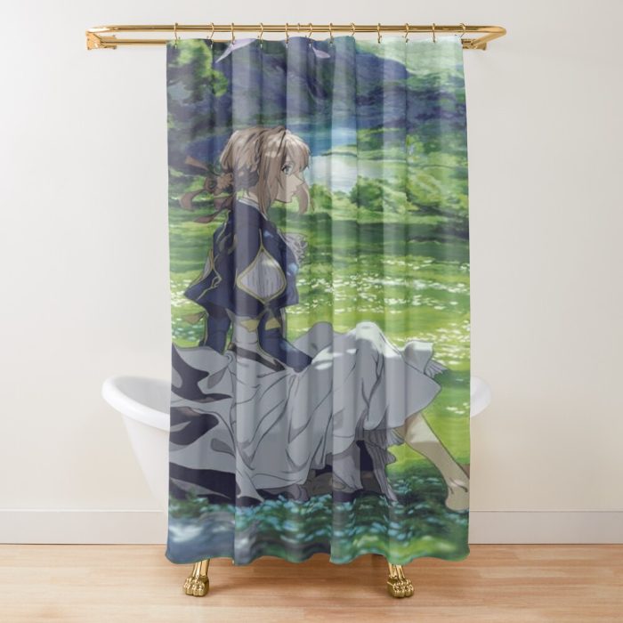 urshower curtain closedsquare1000x1000.1 448 - Anime Shower Curtains