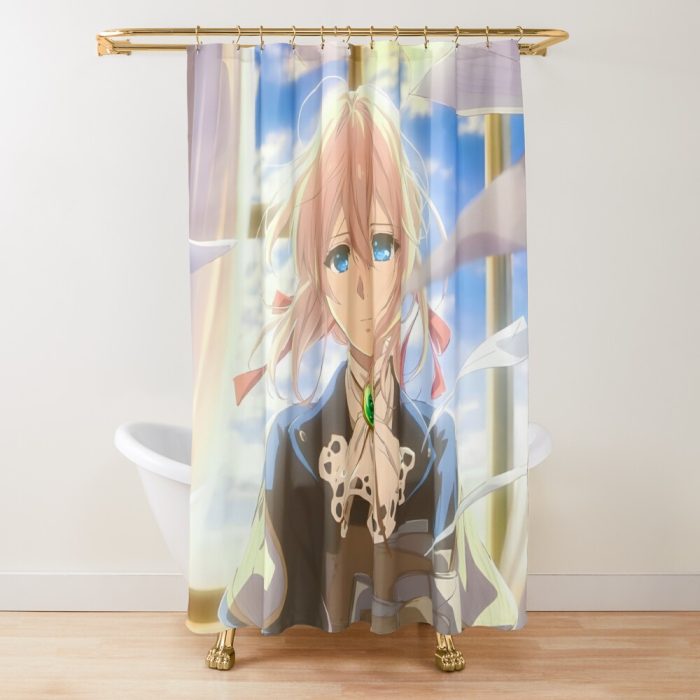 urshower curtain closedsquare1000x1000.1 476 - Anime Shower Curtains