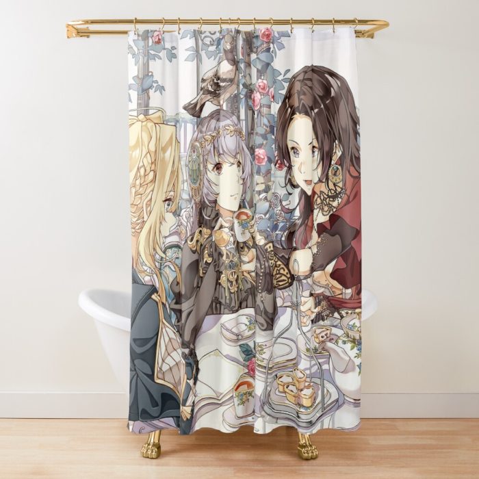 urshower curtain closedsquare1000x1000.1 478 - Anime Shower Curtains