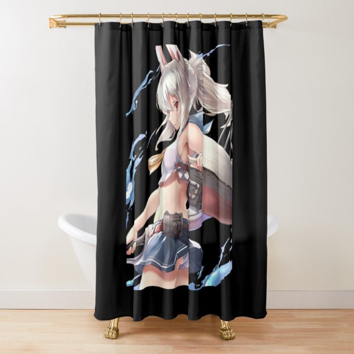 urshower curtain closedsquare1000x1000.1 52 - Anime Shower Curtains