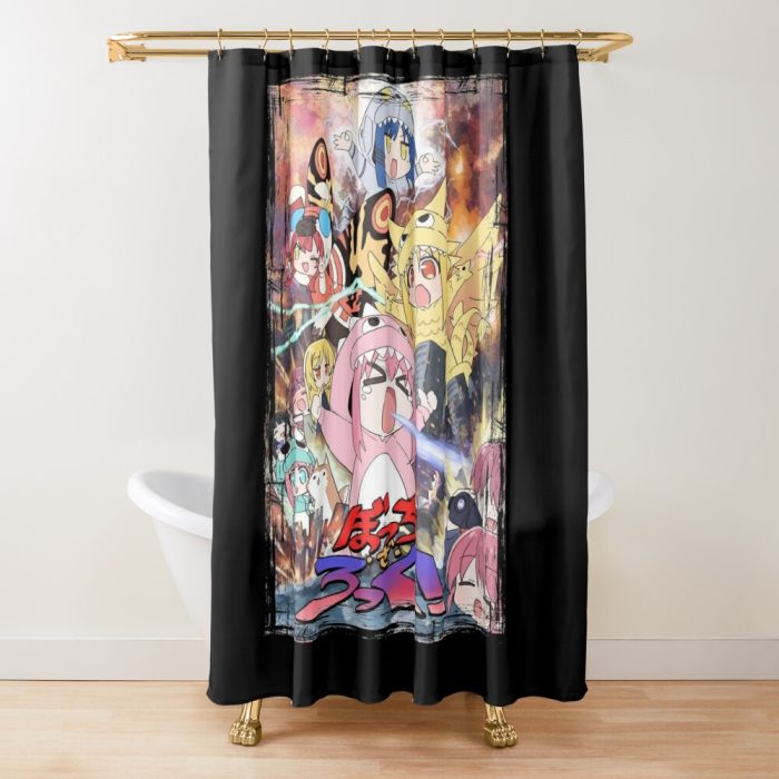 urshower curtain closedsquare1000x1000.1 94 - Anime Shower Curtains