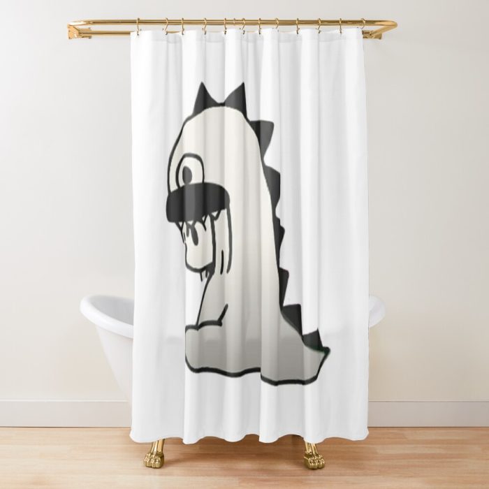 urshower curtain closedsquare1000x1000.1 98 - Anime Shower Curtains