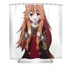 vintage raphtalia the rising of the shield hero anime for men women lotus leafal transparent - Anime Shower Curtains