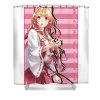 vintage raphtalia the rising of the shield hero anime japanese manga for fans lotus leafal transparent - Anime Shower Curtains