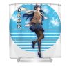 vintage rascal does not dream of bunny girl senpai anime manga for fans douxie grimo transparent - Anime Shower Curtains