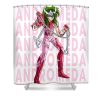 vintage saint seiya andromeda anime gifts idea lotus leafal transparent - Anime Shower Curtains