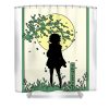 women men japanese mushoku web novels tensei gifts for movie fan shop anime transparent - Anime Shower Curtains