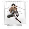 1 attack on titan shingeki no kyojin final season eren yeager armin arlert erwin smith historia sahil solanki transparent - Anime Shower Curtains