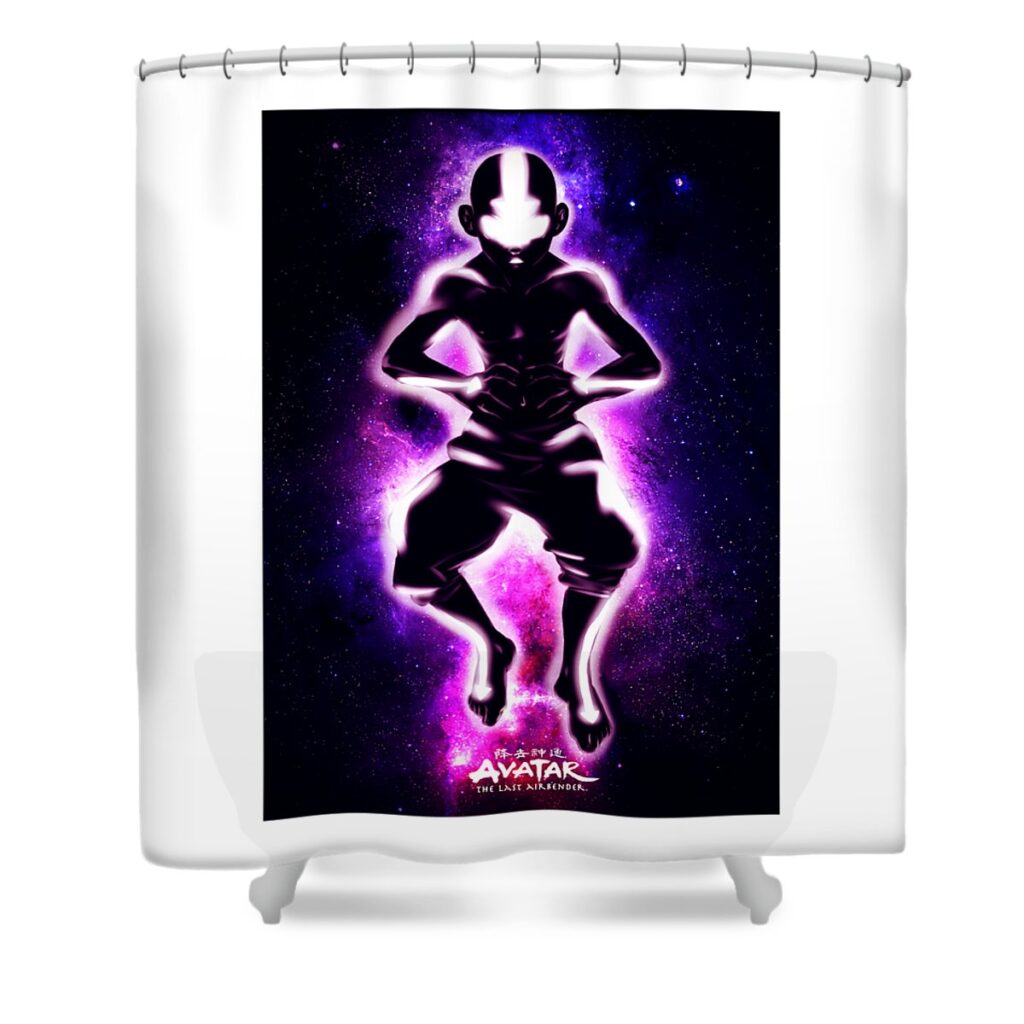 1 avatar aji dara transparent - Anime Shower Curtains