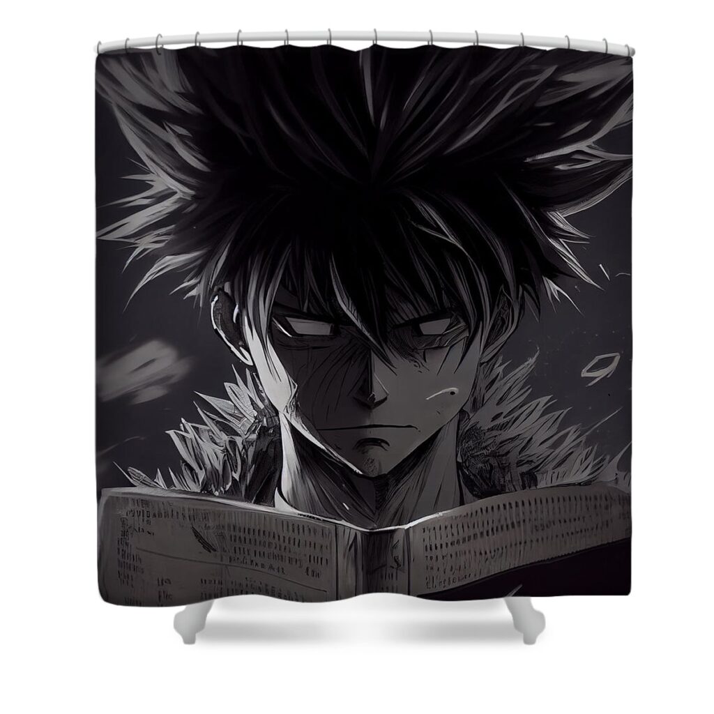 1 death note darmass - Anime Shower Curtains