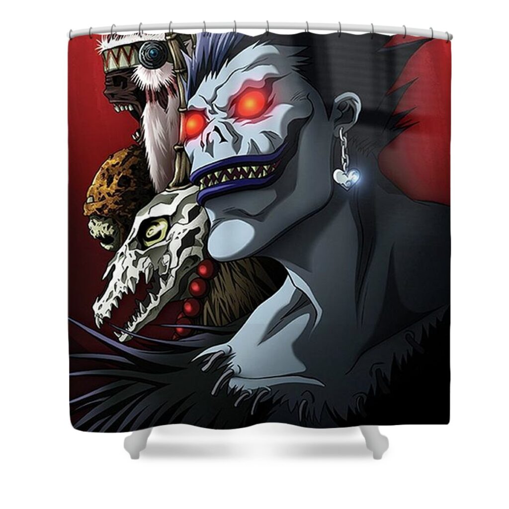 1 death note poster death note - Anime Shower Curtains
