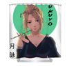 1 dr stone tsukuyo anime dinh nhat transparent - Anime Shower Curtains