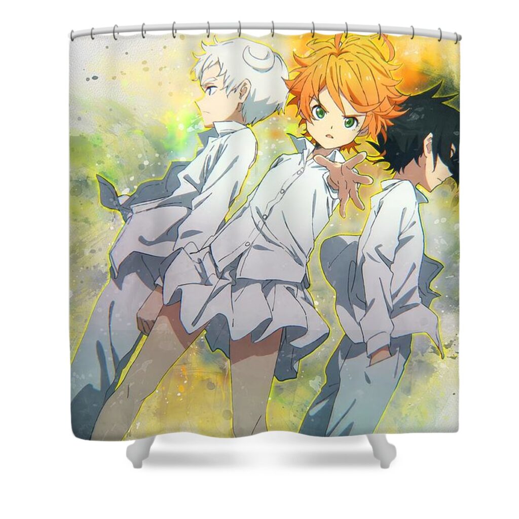 1 emma ray norman artwork big mall - Anime Shower Curtains